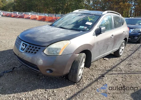 2009 Nissan Rogue Sl from USA, damaged, VIN JN8AS58V89W168611